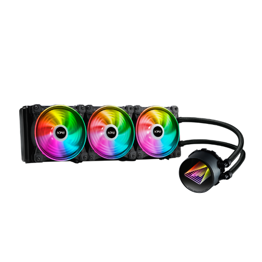 [COAADV75261296] ENFRIADOR LIQUIDO - ADATA XPG -  LEVANTE X 360 - NEGRO ARGB -  COMPATIBLE CON INTEL Y AMD