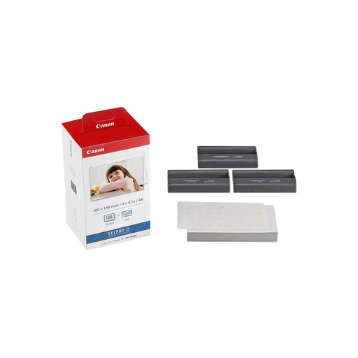 [ITICAV3115B001AA] KIT PAPEL+CARTUCHO CANON - KP-108IP/N
