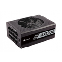 FUENTE DE ALIMENTACIÓN CORSAIR HX1200, FULL MODULAR-ATX, 1200 WATTS - PLATINUM 80 PLUS, SERIES HX.