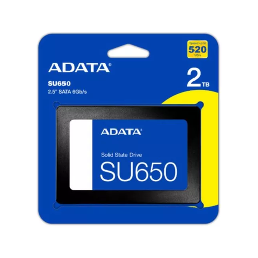 [COAADVASU650SS-2TT-R] UNIDAD DE ESTADO SOLIDO - ADATA - SU650 -  2TB  SSD SATA 2.5"