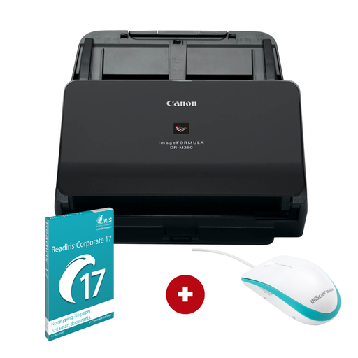 [DIGCAV2405C003AB-M-SWIR] BDL ESCANER CANON DR-M260 II- SW IRIS CORP17 Y MOUSE IRIS  GRATIS