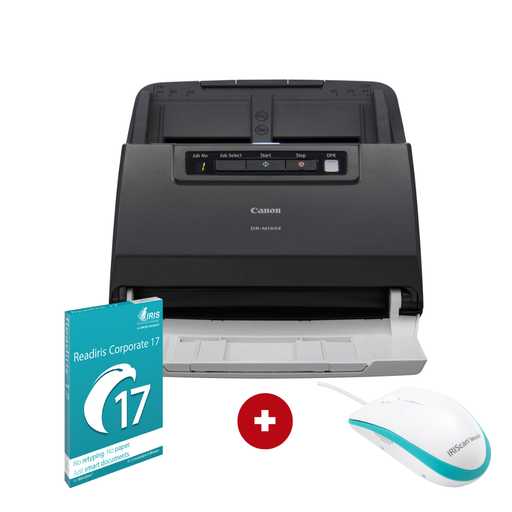 [DIGCAV9725B003AA-M-SWIR] BDL ESCANER CANON DR-M160 II- SW IRIS CORP17 Y MOUSE IRIS  GRATIS