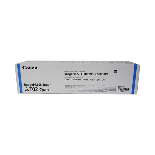 [PDICAV8530B001AA] TONER CANON T02 CYAN
