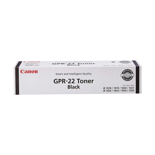 [MLICAV0386B003AA] TONER LASER CANON GPR-22  IR-1018J-1022IF-1024IF