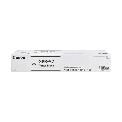 [MLICAV0473C003AA] TONER LASER CANON GPR-57 P/4535/4545/4551/4525