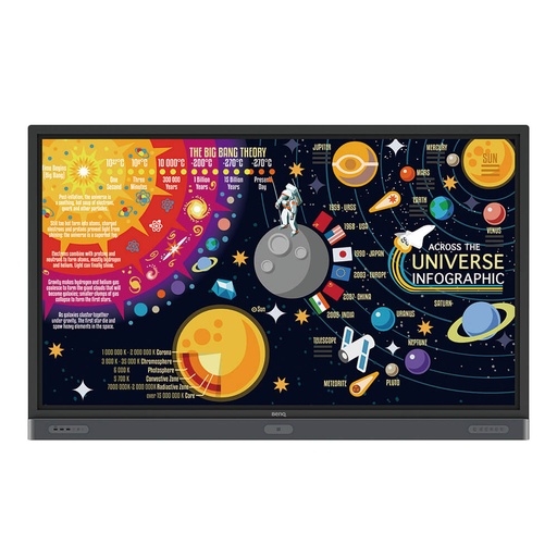 [PAEVAVRP8601K] PANTALLA INTERACTIVA BENQ RP8601K 86&quot; 4K
